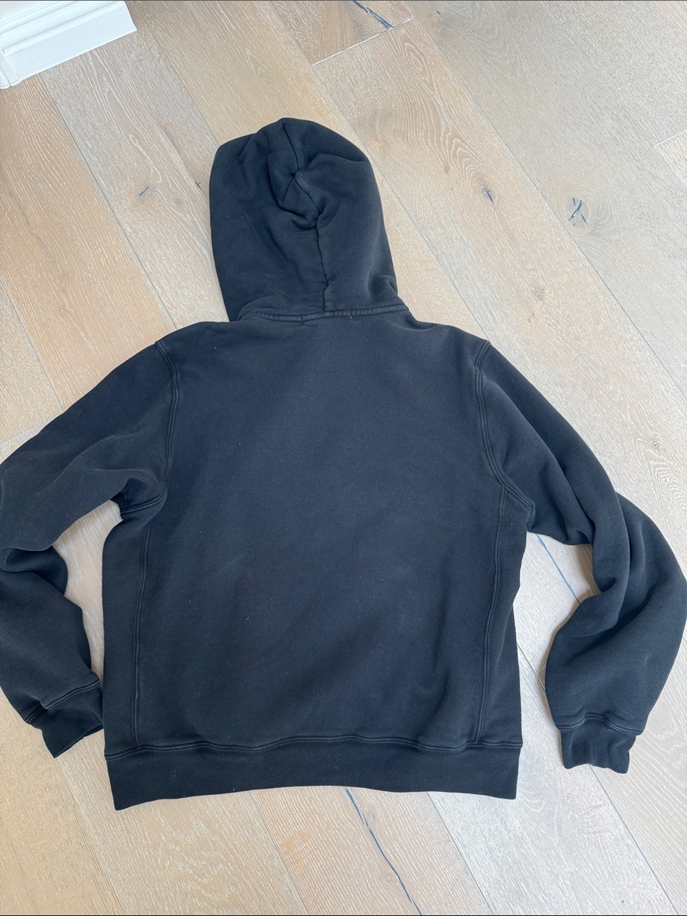 Madhappy unisex  Black  Hoodie with Subtle Logo - Picture 10 of 15